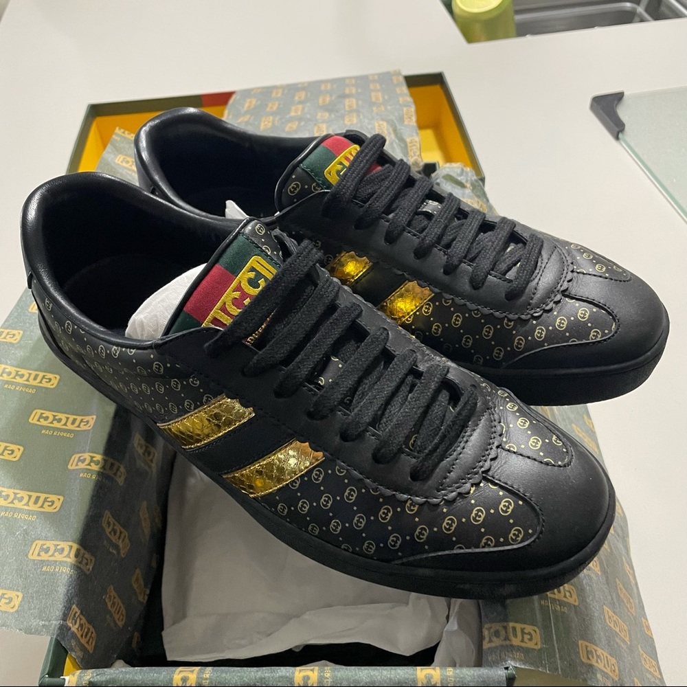 Dapper Dan Gucci LIMITED Sneakers - Black